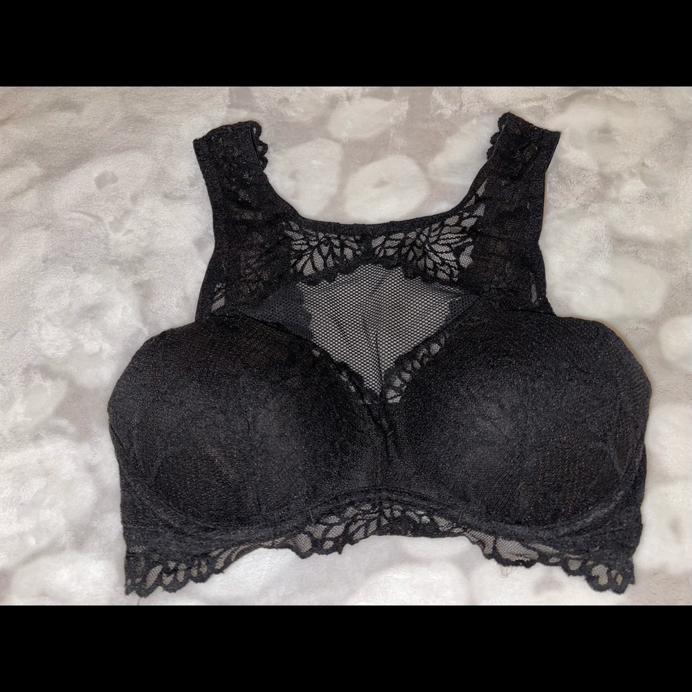 VS PINK High Neck Push-Up Bralette